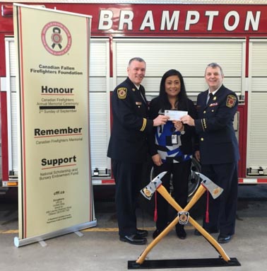 CFFF Thanks City Of Brampton Employees for $14,000 Donation